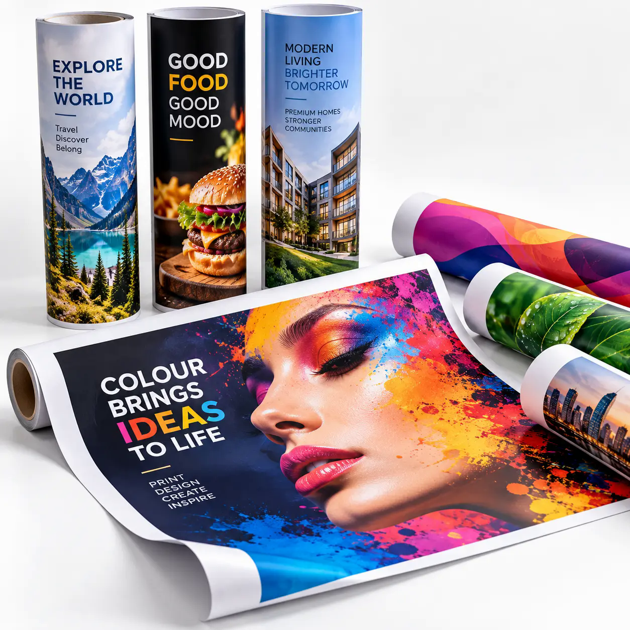 Poster printing samples produced by Swastik Art Printers, Kota