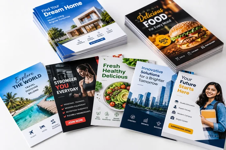 Leaflets printing by Swastik Art Printers